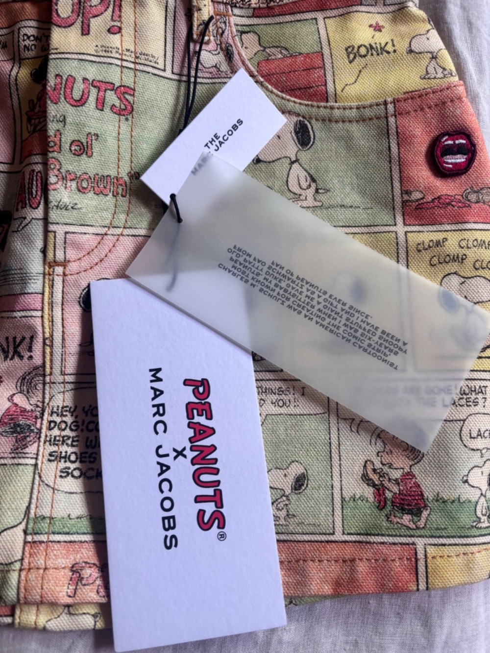 Marc Jacobs x Peanuts Comic Strip Mini Skirt NWT - Picture 3 of 5